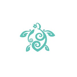 Fprqlyze Hawaiian Sea Turtle Decal, Hawaiian Turtle, Hawaii Vinyl Decal, Sea Turtle Decal, Tribal Turtle,