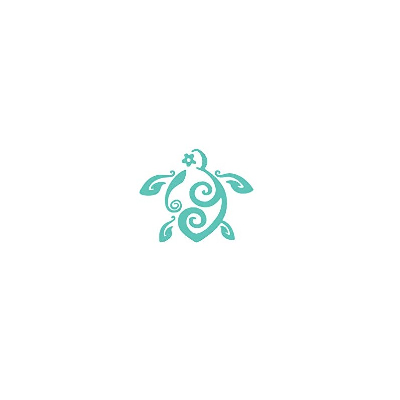 Fprqlyze Hawaiian Sea Turtle Decal, Hawaiian Turtle, Hawaii Vinyl Decal,