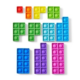 hand2mind Early Numeracy Sensory Bubble Poppers, Push Pop Fidget Toys for Kids, Math Manipulatives Kindergarten, Calm Down Corner Supplies, Fine Motor Skills, Toddler Car Toys for Travel