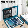 Sooez Toughest Clipboard with Storage, Internal Pen Pouch Included, Letter/
