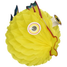 Tissue Bubble Fish (asstd colors) Party Accessory (1 count) (1/Pkg)