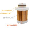 10PCS 6D8-WS24A-00 Fuel Filter for F50-F115 Outboard Engine 40-115Hp 30HP-115HP