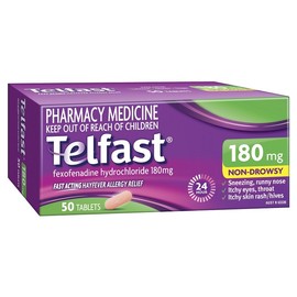 Telfast 180mg Tab X 50