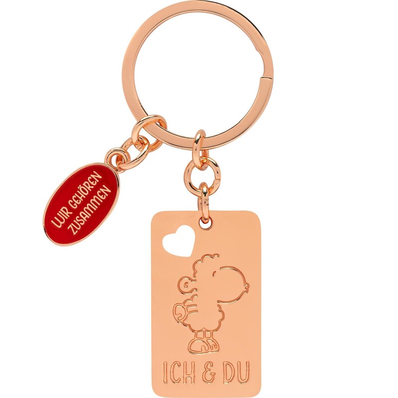 Sheepworld Key Ring for Two Motifs "You, I, We", Pendant