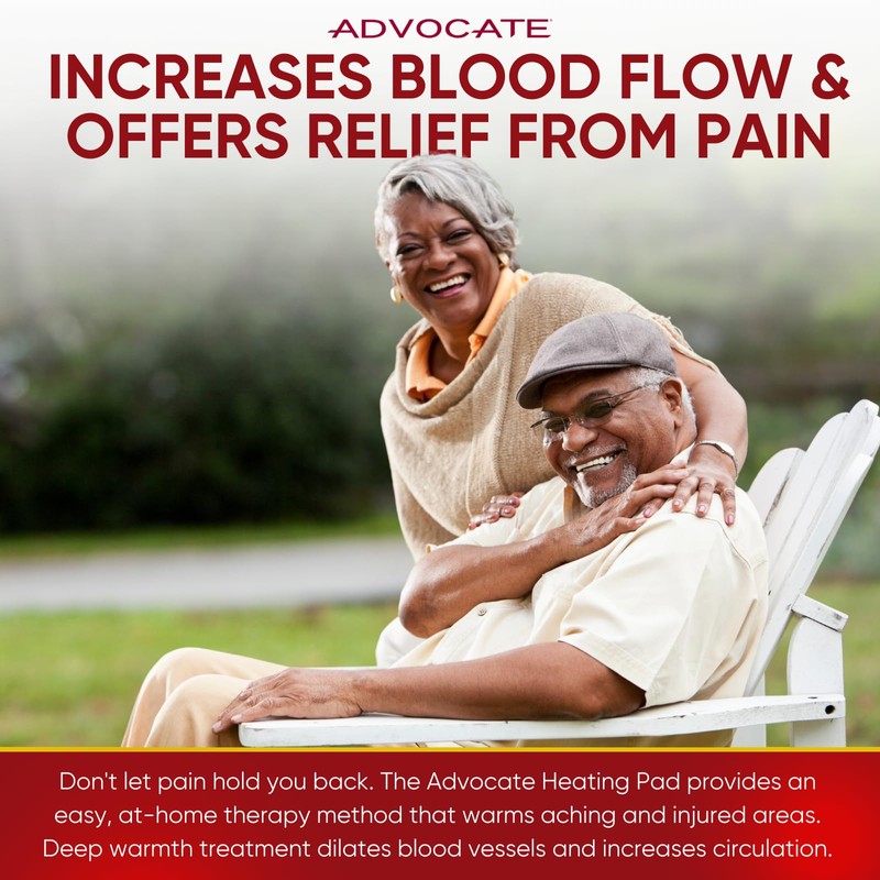 Advocate Moist & Dry Heat Pad with Flexible & Soft