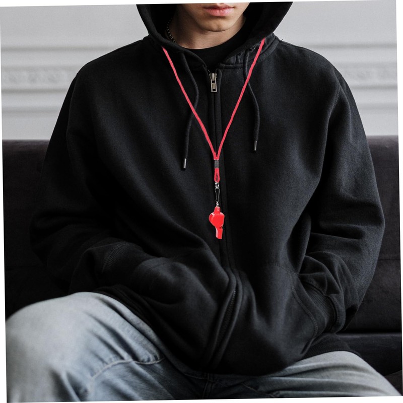 Kisangel Multipurpose Whistle Set 3pcs Car Keychain Whistle Pendant for