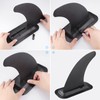 Zocipro 9 Inch Removable Universal SUP Fin with Fin Base,