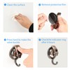 Khdrvok Heavy Duty Vacuum Suction Cup Hooks Powerful Suction Cup