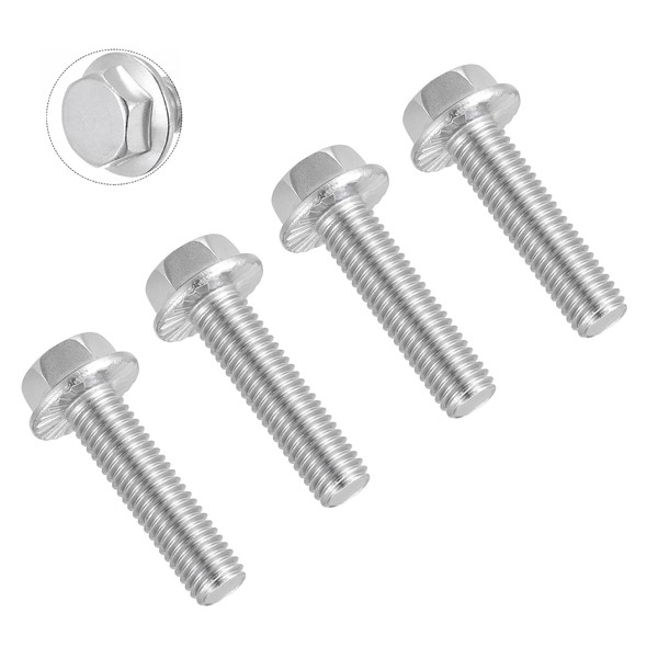 TERF® M8 X 30mm Serrated Flanged Hex Head Bolt M8