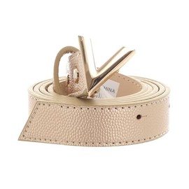 Valentino Women's Divina Belt, Gold / gold