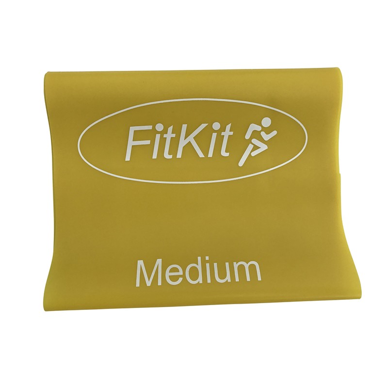FitKit Resistance Exercise Band - 1.5M MEDIUM – Pilates, Yoga,