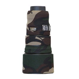 LensCoat Cover Camouflage Neoprene Camera Lens Cover Protection Nikon AF-S 300mm F/4E Pf ED VR, Forest Green (lcn3004vrfg)
