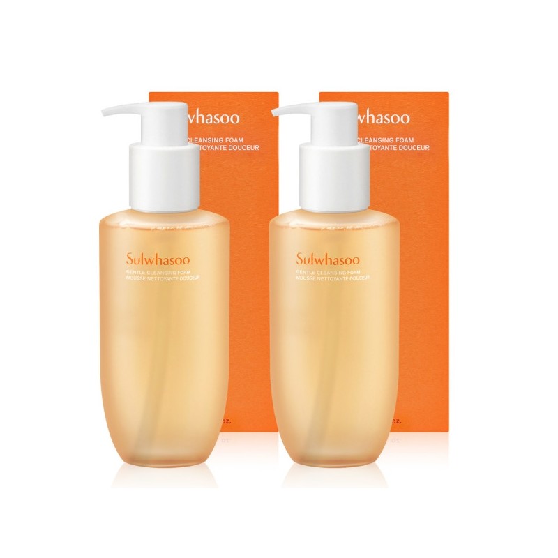 Sulwhasoo Gentle Cleansing Foam 200ml x 2 Moisturizing Foam /