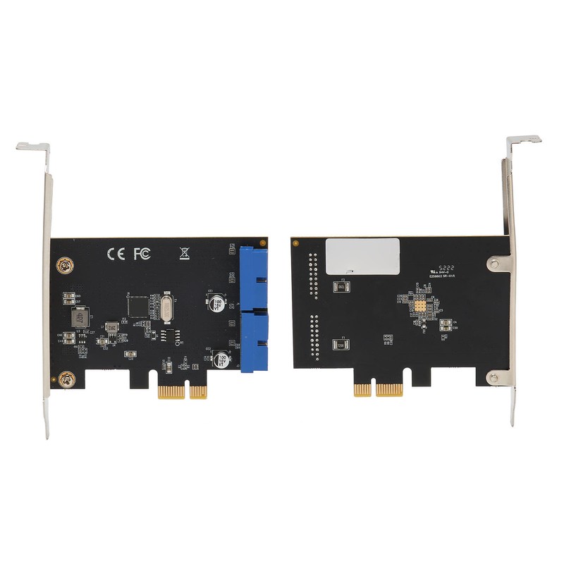 2 Port PCI Express to Dual 20pin USB 3.0 Cards