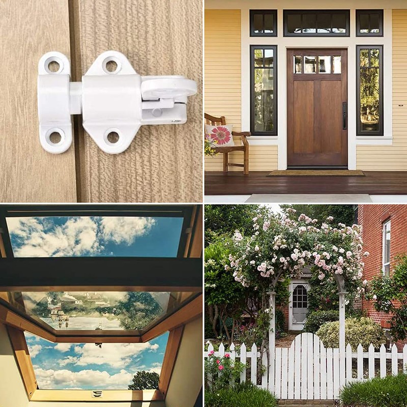 2 Pcs Spring Latch Bolt,Automatic Latch Lock,Spring Latch Lock,Automatic Spring