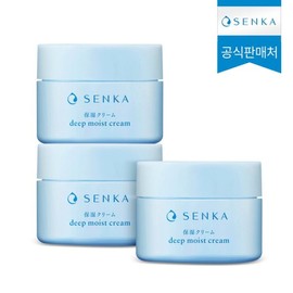 SENKA 센카 딥 모이스트 크림 50g 3개 SENKA Deep Moist Cream 50g 3-Pack