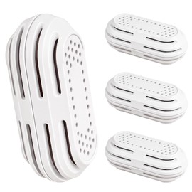 Leemone 4 Pack Humidifier Water Softener Cleaning Demineralization Cartridge Compatible with All LEVOIT Top Fill Humidifiers, Calcium and Magnesium Ion Softening