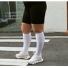 CONRAN KREMIX Plus Size Compression Socks For Women White Wide