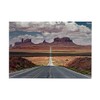 CafePress Monument Valley. Rectangle Magnet, 3"x2" Refrigerator Magnet