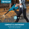 Cordless Leaf Blower TBVECHI Electric Leaf Blower with Battery &