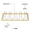 FOMANSH Wine Glass Rack - Under Cabinet Stemware Wine Glass