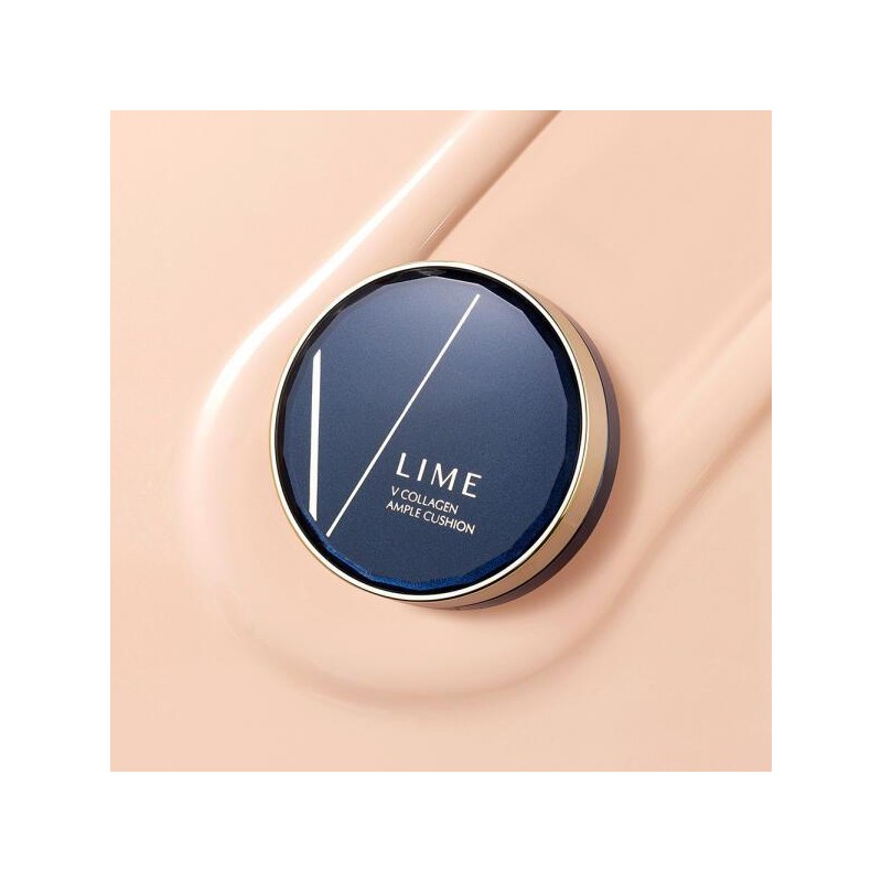 Lime (Beauty) 아트박스/라임 (NEW)V콜라겐 앰플 쿠션(본품)20g / 20호 스킨베이지 Artbox/Lime