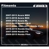 Rexka 10pcs Windshield Pillar Door Panel Trim Retainer Clip 91561-SJD-003