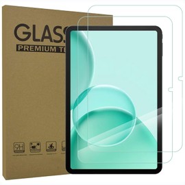 AKNICI 2-Pack Tempered Glass Screen Protector for POPUX P13 / P13 Pro/Tab G6 MAX, DOOGEE Tab G6 Max Tablet 13.4 Inch, Ultra Clear Transparency Anti-Scratch 9H Hardness