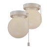 Project Source 2 -Light 6-in Gloss WhiteFlush Mount Light 2