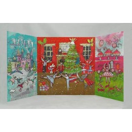 Swiss Kiss The Nutcracker Slot-In Reusable Advents Christmas Advent Calendar 290 x 290 mm 24 slot in pieces