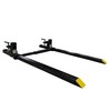 Titan Attachments Light-Duty 60" Clamp-on Pallet Forks with Adjustable Stabilizer
