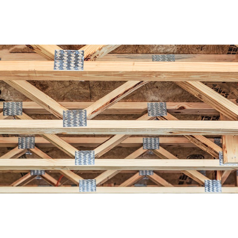 MOZCORN 20 Pack Truss Plates 4x6 Inch, Pronged Truss Mending