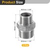 sourcing map 2Pcs PT1 x PT3/4 304 Stainless Steel Pipe