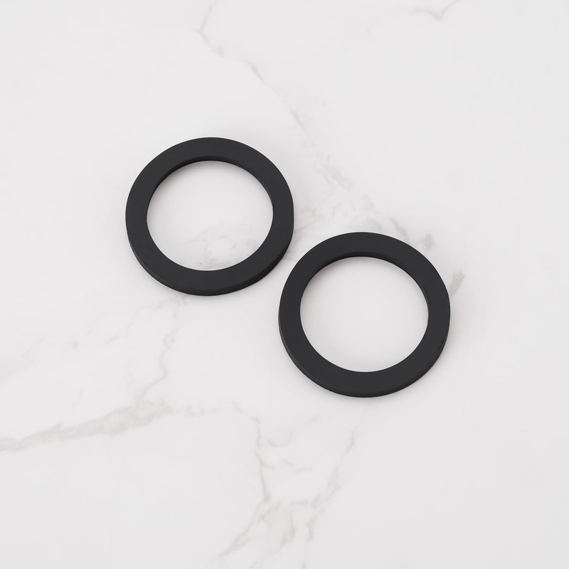 OTOTEC 20PCS Black Rubber Flat Washers 32mm OD 24mm ID