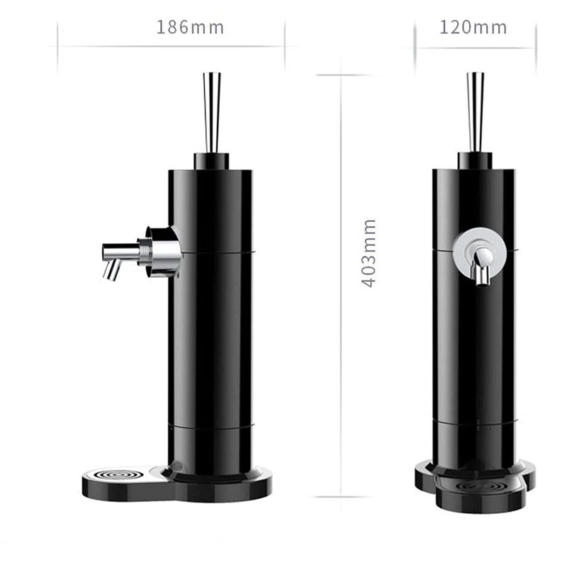 Draft Pour Beer Dispenser,Canned Beer Draft System,Beer Foam Maker,Mini Kegerator,Beer