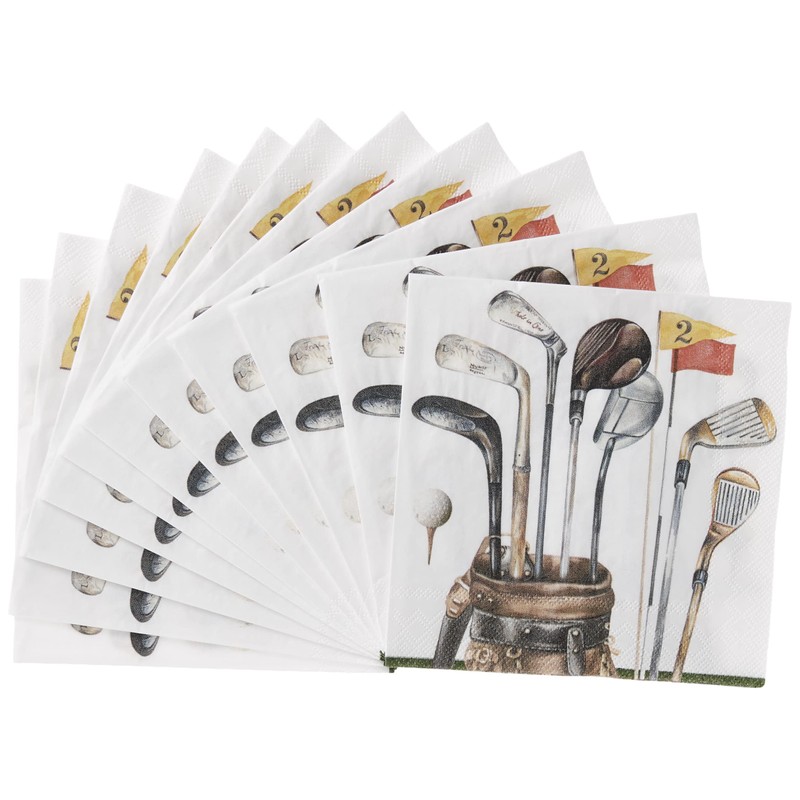 IHR Ideal Home Range Cocktail Napkins Disposable 3-Ply Paper Party