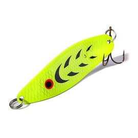 FONGKNOX Pack of 5 Fishing Lures Hook 3D Eyes Life-Liked Fish Laser Fishing Scales Excellent Reflection Streamline Design Balanced Fishing Lure Triple Hook Winter Fishing Extra Sharp Barbed Hook 18 g