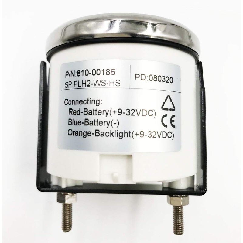 Samdo 52MM Waterproof 2" Hour Meter Hour Gauge 9-32V with