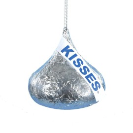 Kurt Adler Hershey's‚Ñ¢ Kisses Ornaments, Set of Two, 3.5"