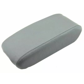 Kar Designers Fits 02-06 Toyota Camry Gray Synthetic Leather Center Console Lid Armrest Cover
