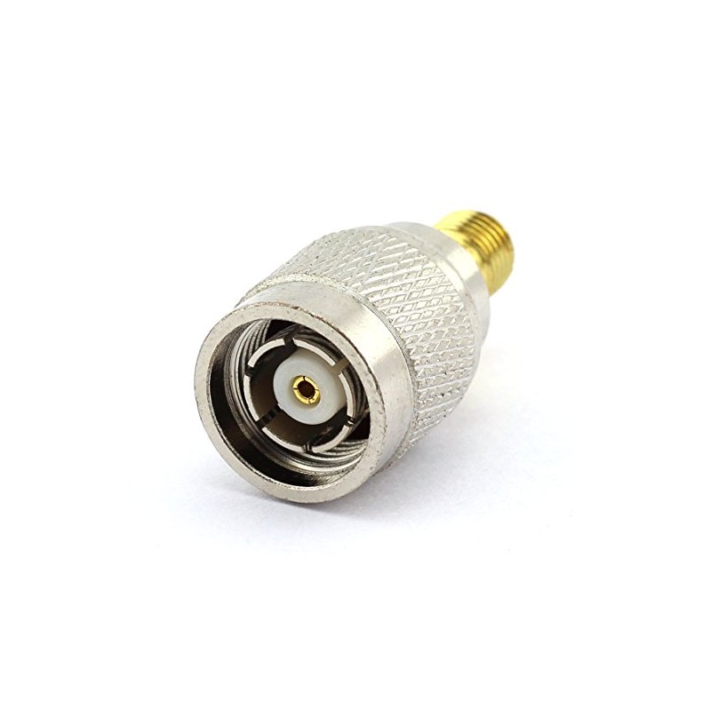 DGZZI Paquete de 2 adaptadores coaxiales RP TNC Macho a