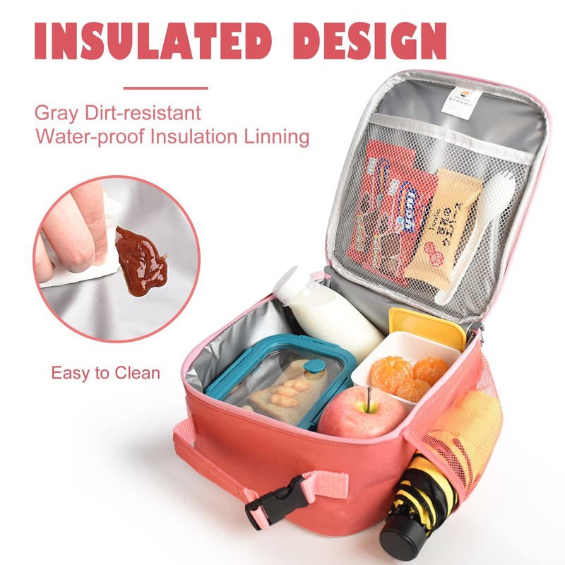 CaCTOUR Lonchera aislada (rosa)