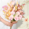 Maysing 2 Bundles Artificial Flowers Without Vase Faux Hydrangea Flower