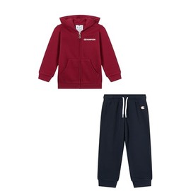 Champion Boys Legacy Boys Full Zip Hooded Suit, red, 98