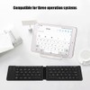 Pocket Portable Universal Foldable Wireless Bluetooth Keyboard for Tablet Phone