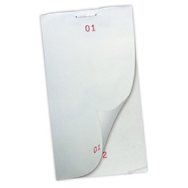 5 Pack – Singly Ply Pre-Printed Restaurant Pads – Serially Numbered - 7076-RES