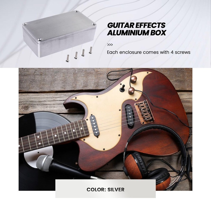 Gokoti Diecast Aluminium Electronics Project Box Case Enclosure Instrument Waterproof,