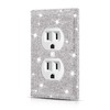 Dengduoduo Wall Plates Light Switch Cover Decorative Outlet Covers, Shiny