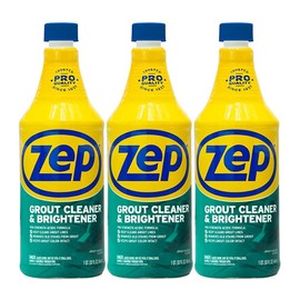 Zep Grout Cleaner and Brightener - 32 oz (Pack of 3) ZU104632 - Deep Cleaning Pro Formula