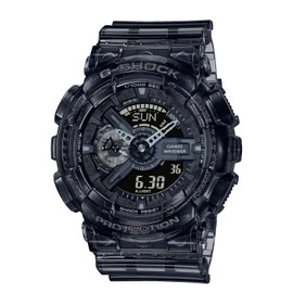 Casio GA-110SKE-8AJF Men's Skeleton Series Wristwatch, Gray, Limited Edition / Skelton Series, Bracelet Type